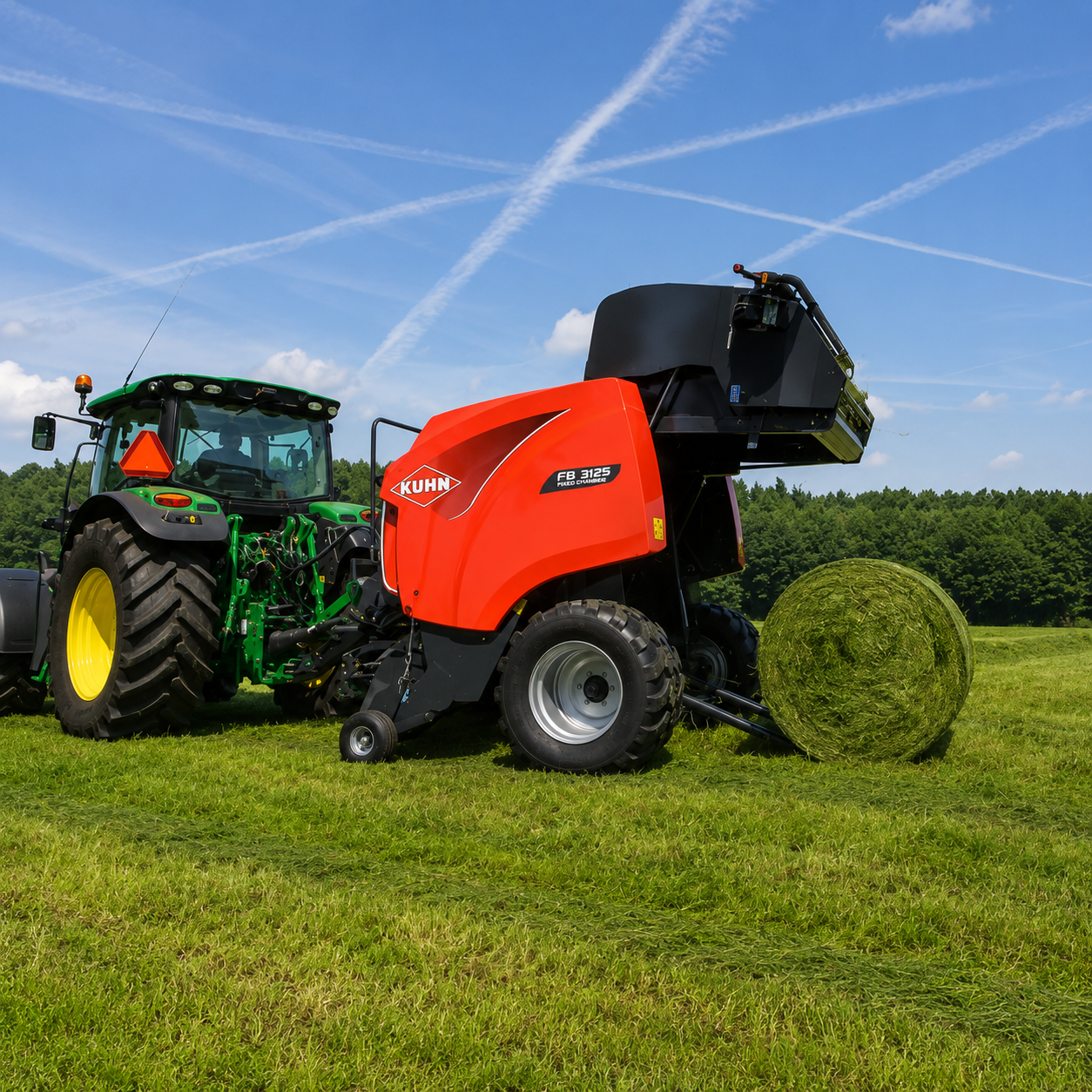 KUHN Fixed Chamber Round Balers