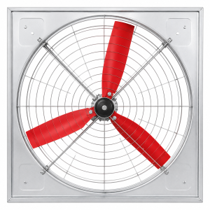 Direct Drive Dairy Fan 54 inch- Red Nylon Blades