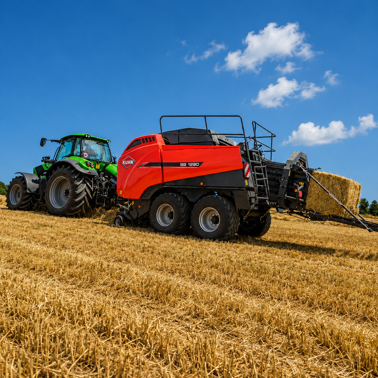 KUHN 120 cm Chamber Square Balers - Image 2